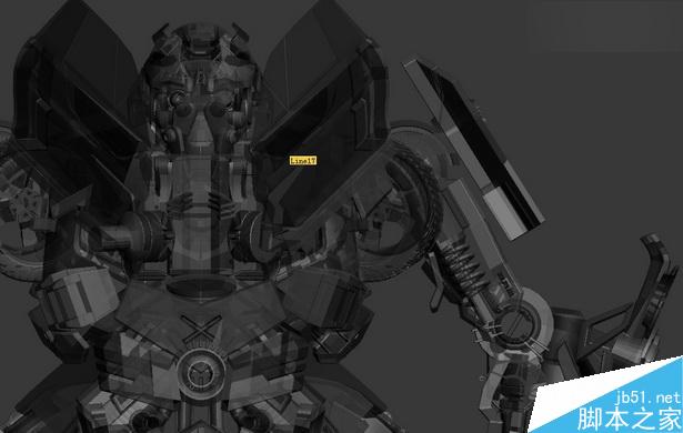 當大黃蜂遭遇鋼鐵俠制作解析 武林網 3DSMAX動畫角色教程