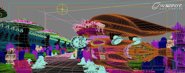 3DSMAX打造科幻碼頭場景 武林網 3DSMAX建模教程