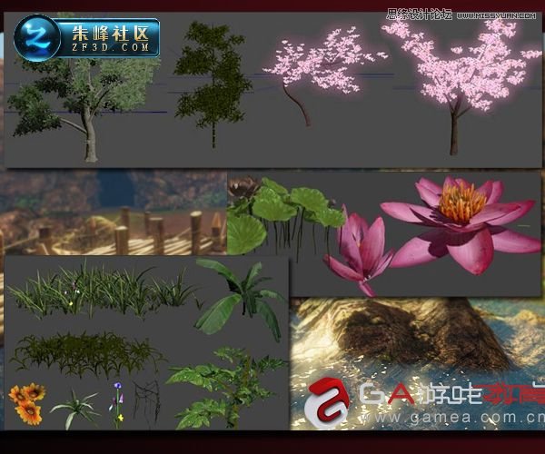  3DMAX制作仙靈島動漫場景過程賞析,