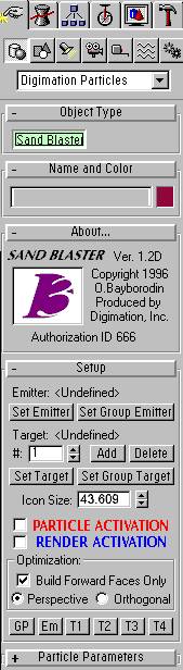 3D Studio MAX：外掛插件之sand blaster 武林網 3DSMAX動畫教程