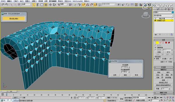 3DSMAX歐式沙發建模教程 武林網 3DSMAX建模教程