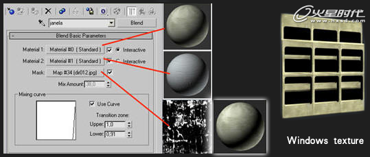 3DSMAX制作老街屋子材質 武林網 3DSMAX材質教程