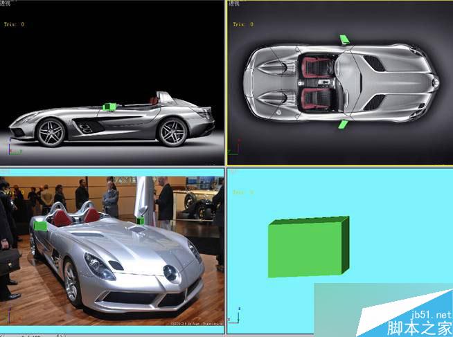 3DS MAX打造極品奔馳跑車 武林網 3DSMAX教程