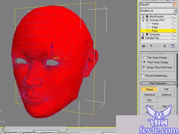 3dsmax的uvw開模方法 武林網 3dsmax角色教程
