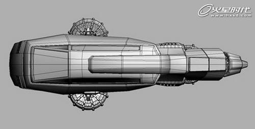 3dsmax打造未來飛行器 武林網 3dsmax建模教程