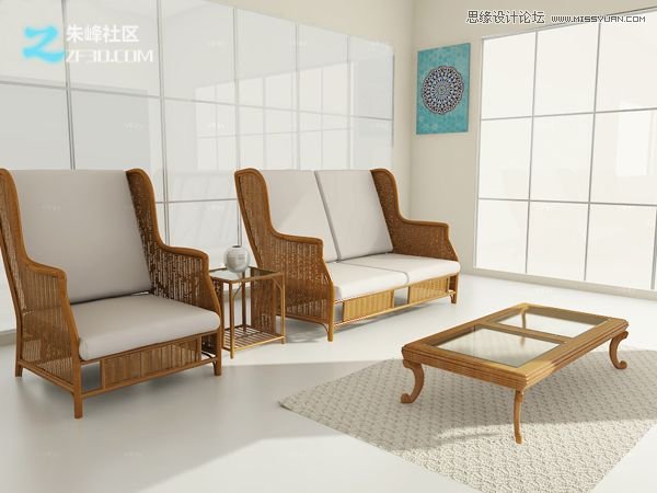 3Dmax教你制作復雜的編織圖案模型,