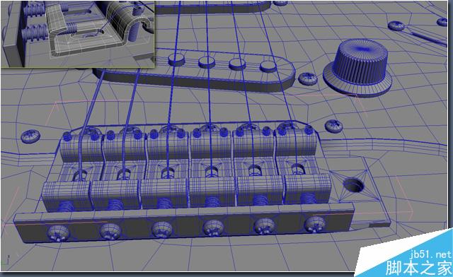 3DSMAX打造超逼真吉他 武林網 3DSMAX教程