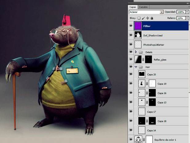 3ds Max制作摩洛哥鼴鼠《Morocco Topo》角色教程 武林網 3dsMax角色教程