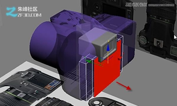 3dsmax制作數碼單反照相機建模教程,