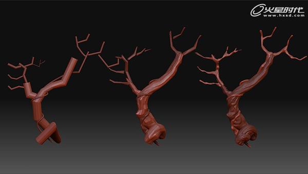 3DSMAX渲染屋內樹木 武林網 3DSMAX渲染教程