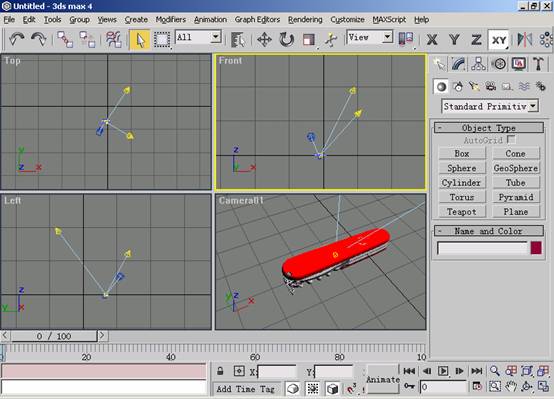 Cult3D 高級教程之3DMax預設動畫創作