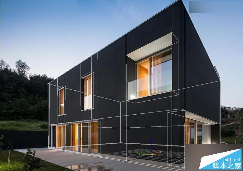 3DMAX巧用透視匹配給照片建模,PS教程,思緣教程網