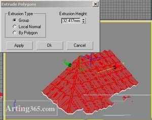3d max教程：用poly方法制作有瓦的房頂[多圖]圖片7
