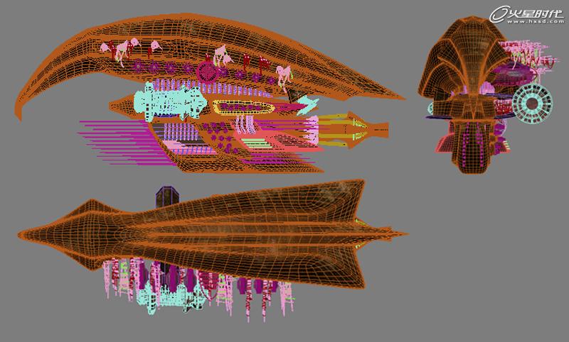 3DSMAX打造科幻碼頭場景 武林網 3DSMAX建模教程