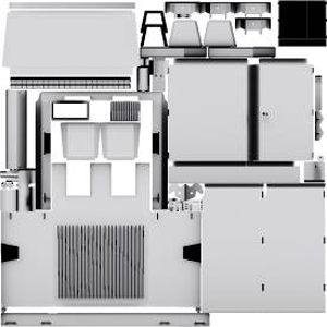 3DSMAX打造舊變電箱材質 武林網 3DSMAX材質貼圖教程