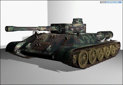 3ds MAX教程：大型坦克建模完整版_武林網www.49028c.com整理