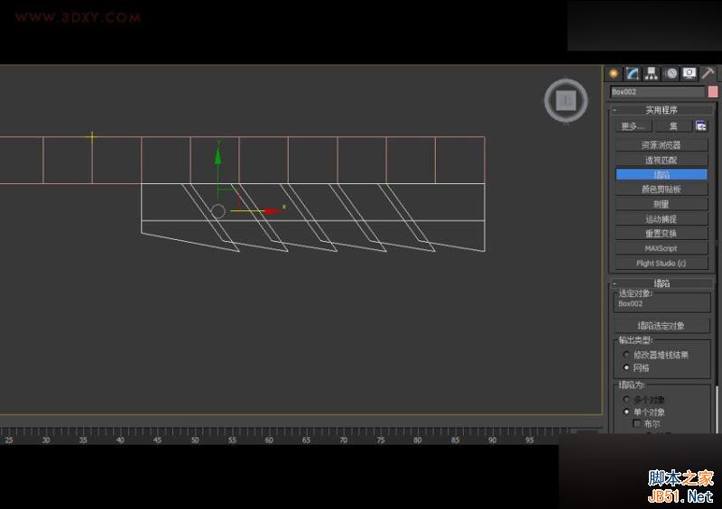 3DMAX詳解如何建造魚鱗狀建筑模型,PS教程,思緣教程網