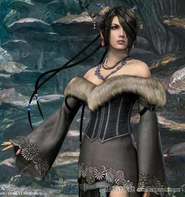 3ds Max制作一個非常漂亮的美女,PS教程,思緣教程網