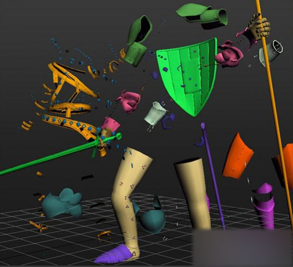 3DSMAX制作十字軍角色 武林網 3DSMAX角色教程