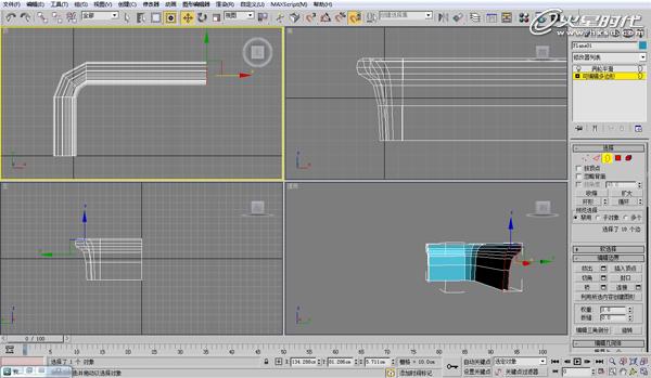 3DSMAX歐式沙發建模教程 武林網 3DSMAX建模教程