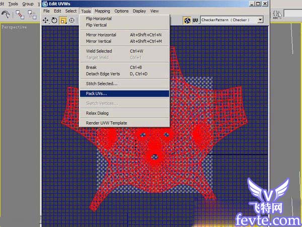 3dsmax的uvw開模方法 武林網 3dsmax角色教程