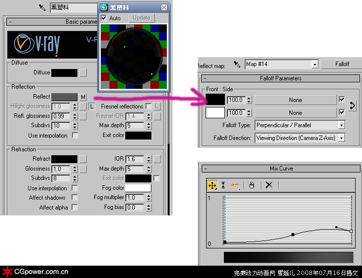 3DSMAX打造打火機塑料材質 武林網 3DSMAX材質教程