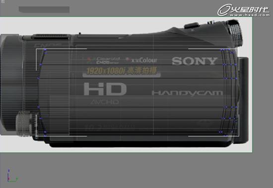 3DSMAX打造SONY攝像機模型 武林網 3DSMAX建模教程