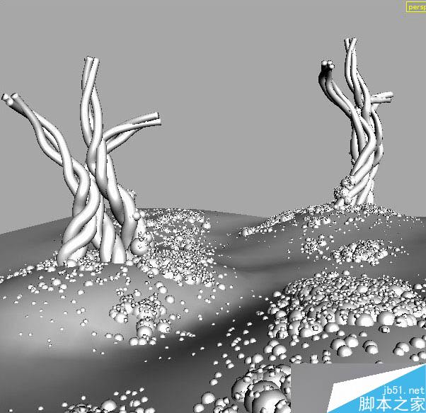 3ds Max制作外星科幻植物 武林網 動畫教程