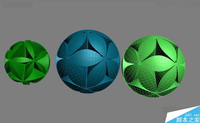 3DMAX制作簡單的繡球模型效果圖,PS教程,思緣教程網