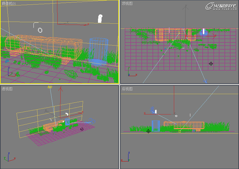3DSMAX制作夏日小巷一角材質 武林網 3DSMAX材質教程