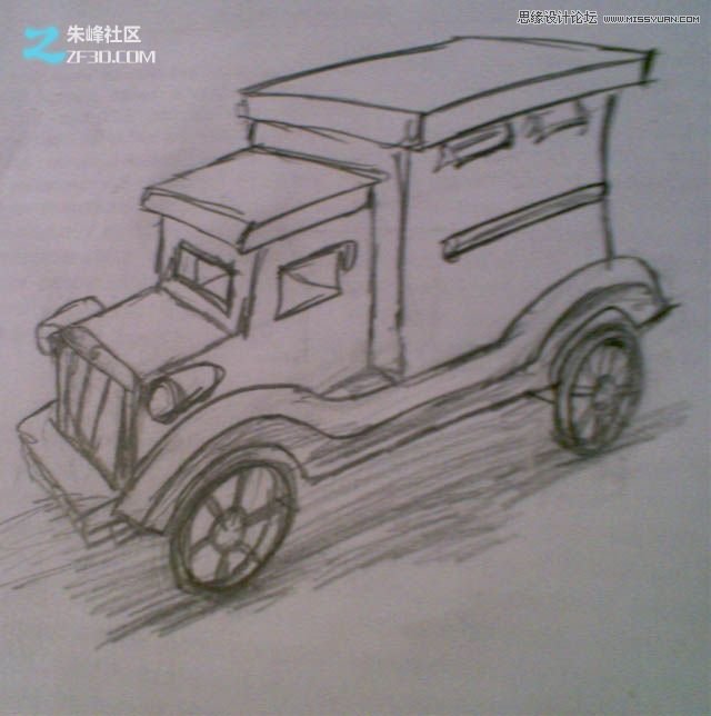 3Dmax制作木質紋理的立體玩具車教程,