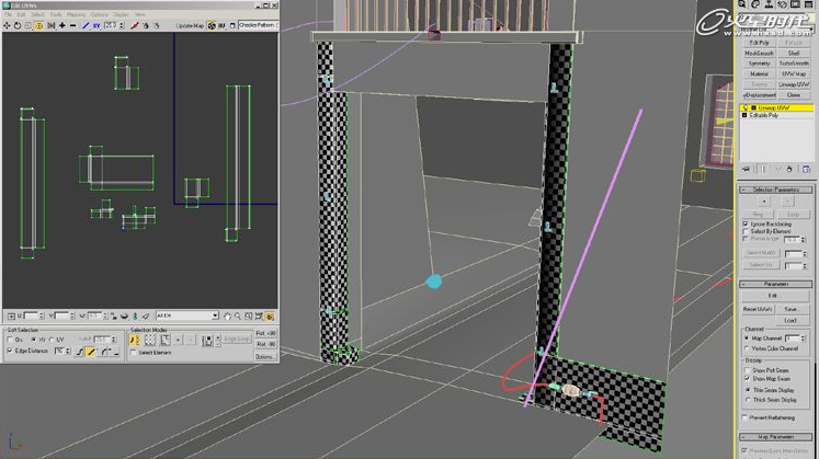 3DSMAX制作照片級廢墟 武林網 3DSMAX材質貼圖教程