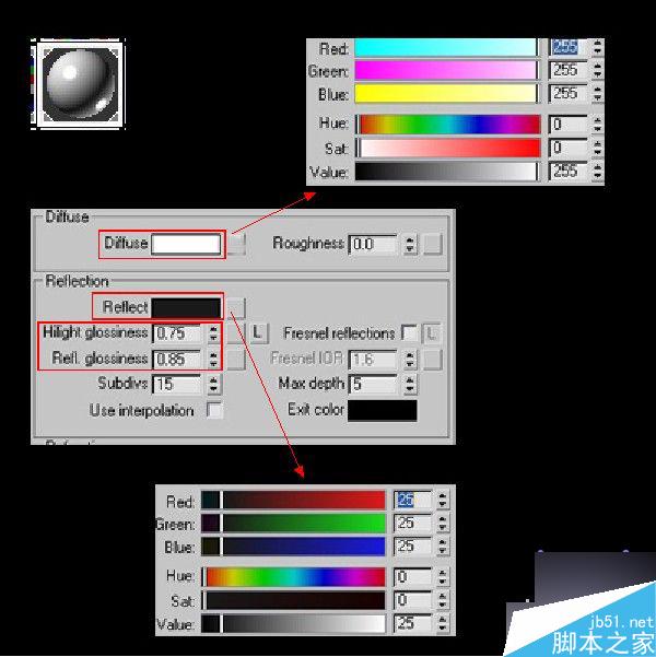 3ds max加vray制作客廳效果圖 3dsmax教程 武林網