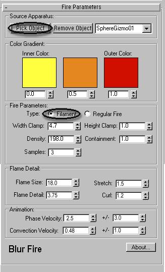 3D Studio MAX：外掛插件之 Blur Fire 武林網 3DSMAX動畫教程