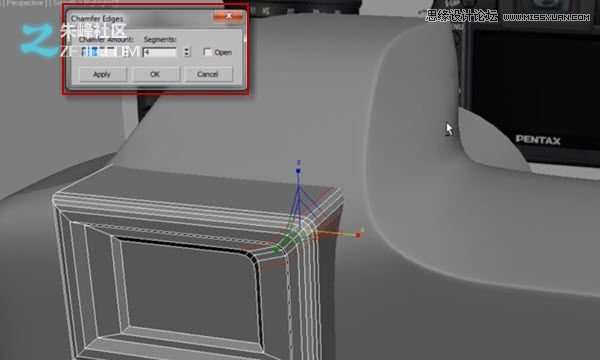 3dsmax制作數碼單反照相機建模教程,