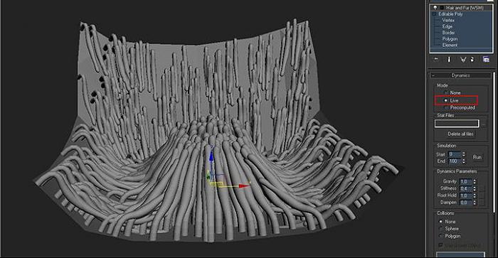 3dsmax毛發系統制作海葵 武林網 max渲染教程