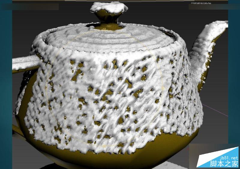 3DMAX中利用粒子流制作積雪效果圖,PS教程,思緣教程網