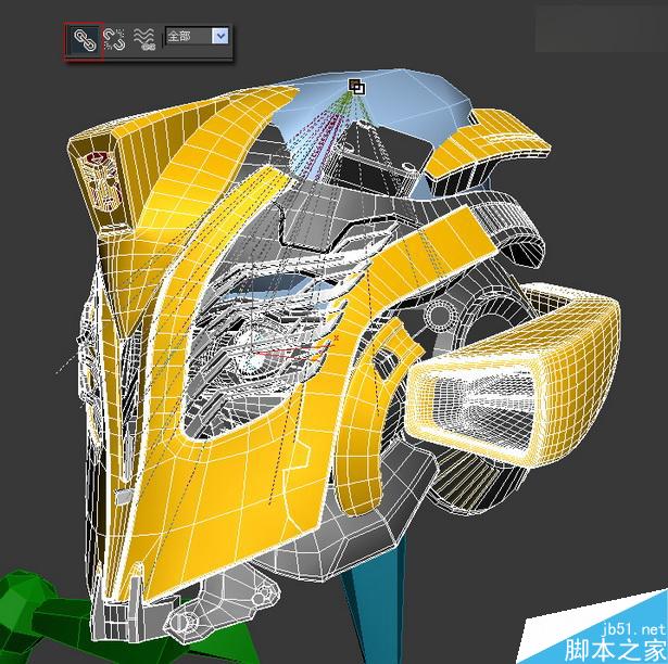 當大黃蜂遭遇鋼鐵俠制作解析 武林網 3DSMAX動畫角色教程