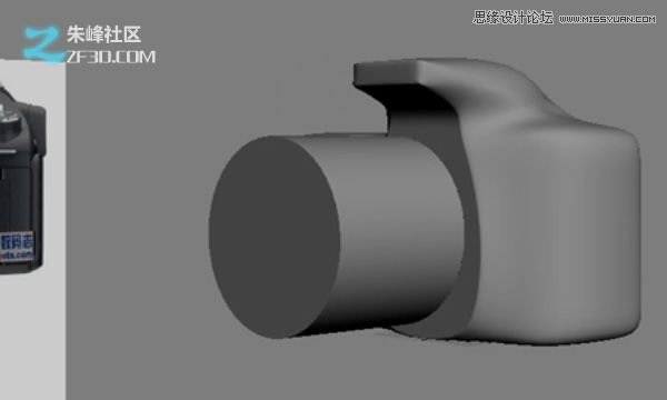 3dsmax制作數碼單反照相機建模教程,