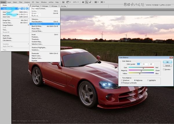 3DMAX制作炫酷的紅色跑車教程,PS教程,思緣教程網