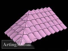 3d max教程：用poly方法制作有瓦的房頂[多圖]圖片16
