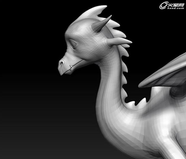 3DSMAX制作可愛卡通小龍角色 武林網 3DSMAX角色教程