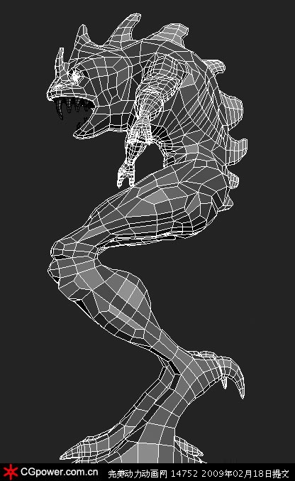 3DMAX打造怪物角色教程 武林網 3DSMAX角色教程