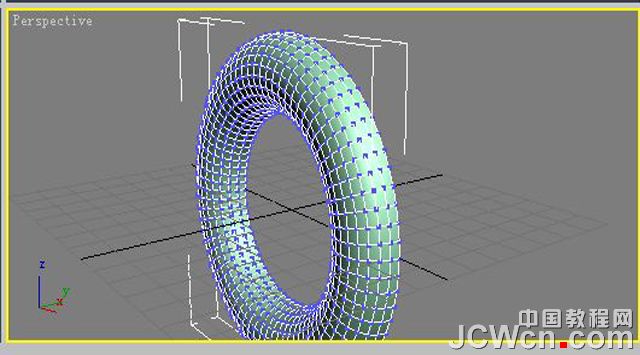 3ds MAX建模實例教程:制作汽車輪胎_jb51.com