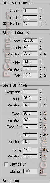 3ds max制作真實的草地 武林網 3DSMAX入門教程