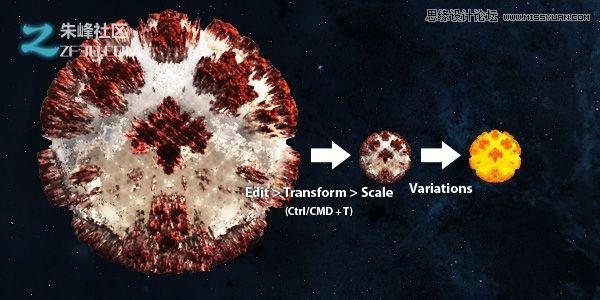 3Dmax創建壯觀的三維空間爆炸效果,