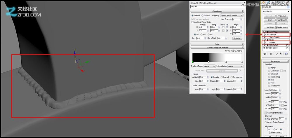 3dmax制作歐式風格的墻壁路燈效果,PS教程,思緣教程網