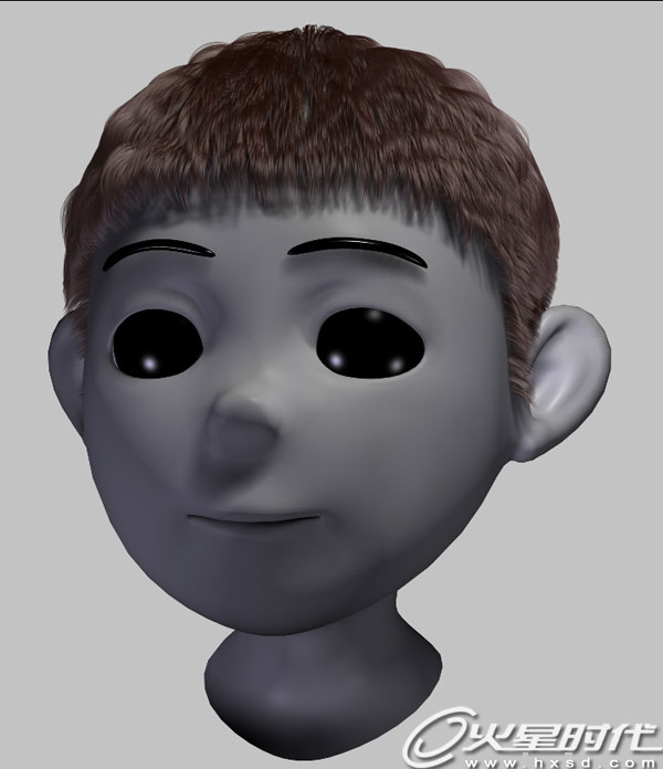 3DSMAX毛發插件Hairtrix制作人物頭發教程 武林網 3DSMAX材質教程