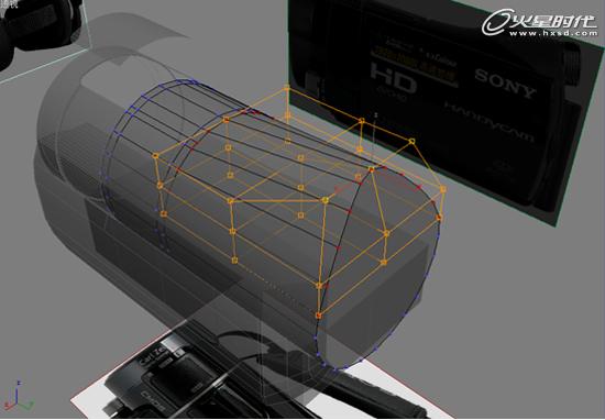 3DSMAX打造SONY攝像機模型 武林網 3DSMAX建模教程