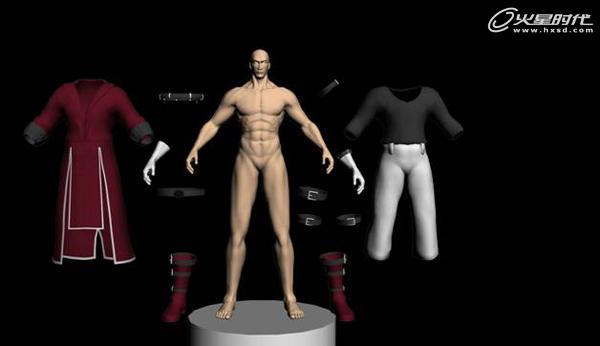 解析《鬼泣紅顏》次世代角色制作 武林網 3DSMAX建模教程